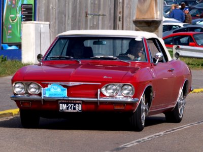 Nationale oldtimerdag Zandvoort 2010, 1965 CHEVROLET CORVAIR MONZA, DM-27-60 pic 1