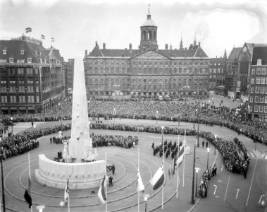 Nationale herdenking Dam, overzicht, Bestanddeelnr 916-3904