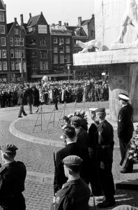 Nationale herdenking Dam, overzicht, Bestanddeelnr 916-3893