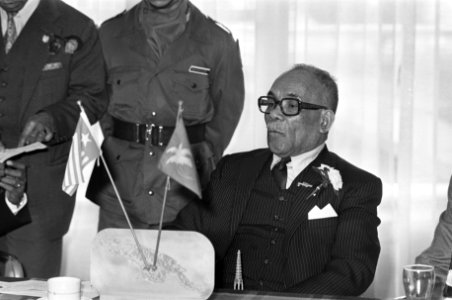 Nationale dag van West Papua , Melanesie in Congrescentru Den Haag president M, Bestanddeelnr 928-3037