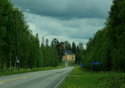 National road 834 Ylikiiminki Oulu 20140613