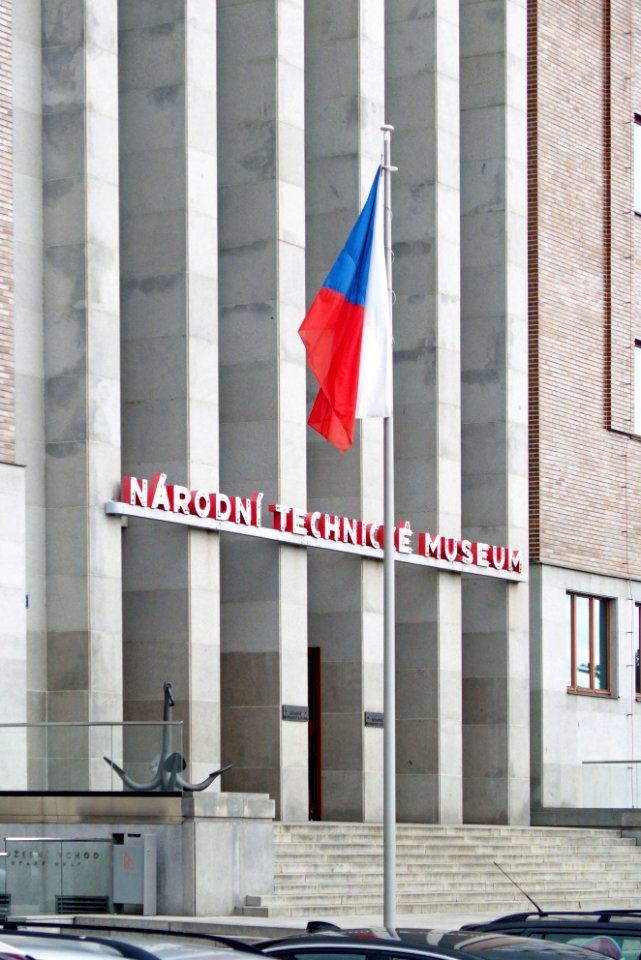 National Technical Museum entrance, Prague