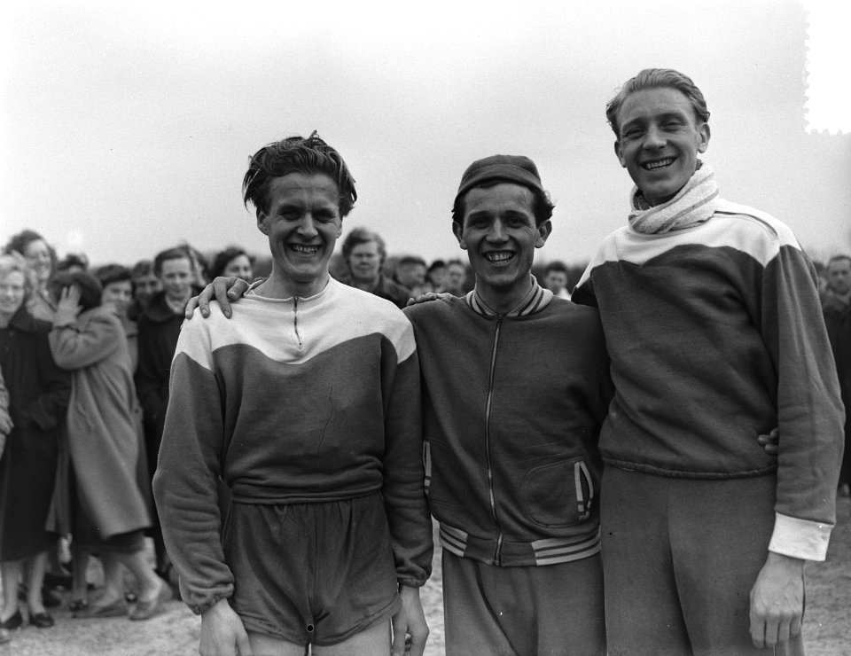 Nationale Veldloop Kampioenschappen 1954 in Heerenduinen IJmuiden, Bestanddeelnr 906-3606