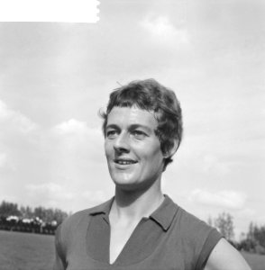 Nationale Veldloop Kampioenschappen 61 te Gouda. Gerda Kraan, Bestanddeelnr 912-9968