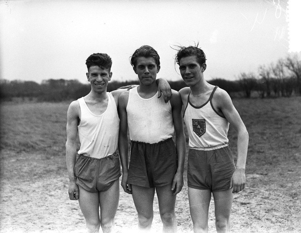 Nationale Veldloop Kampioenschappen 1954 in Heerenduinen IJmuiden, Bestanddeelnr 906-3604