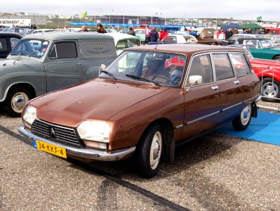 Nationale oldtimerdag Zandvoort 2010, 1977 CITROEN GS, 34-KKF-4 pic2
