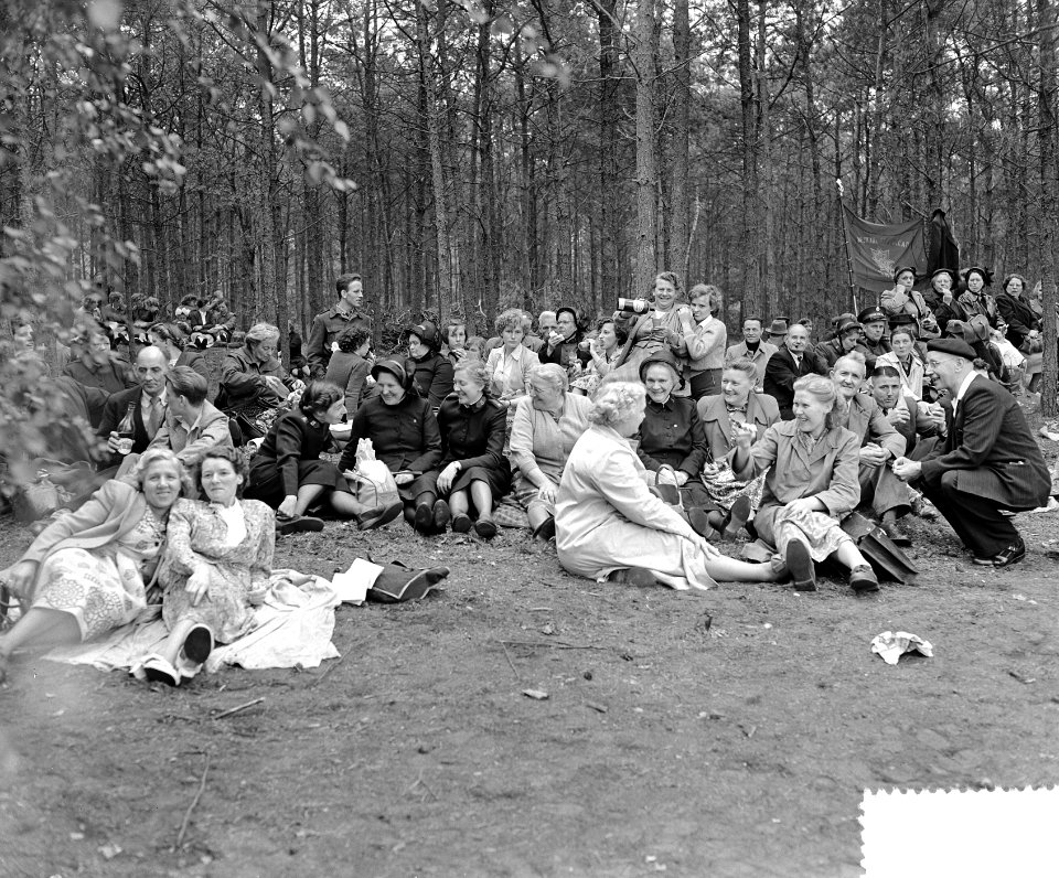 Nationale Velddag Leger des Heils Baarn Kolonel Westergaard (Londen), Bestanddeelnr 906-5407