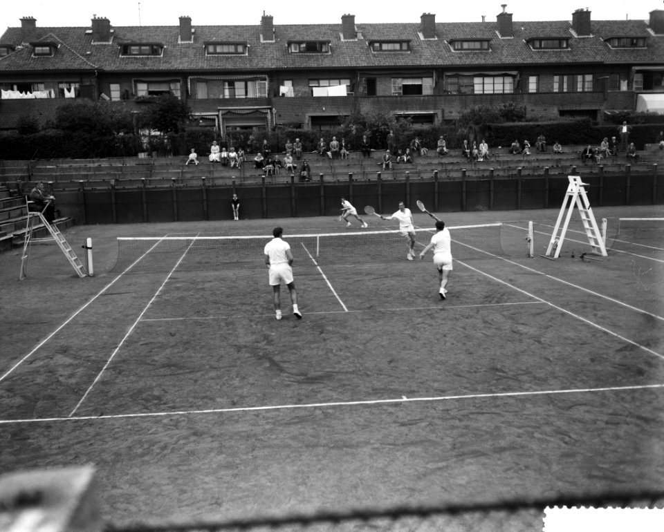 Nationale tenniskampioenschappen op de METS-baan te Scheveningen, Bestanddeelnr 911-5085