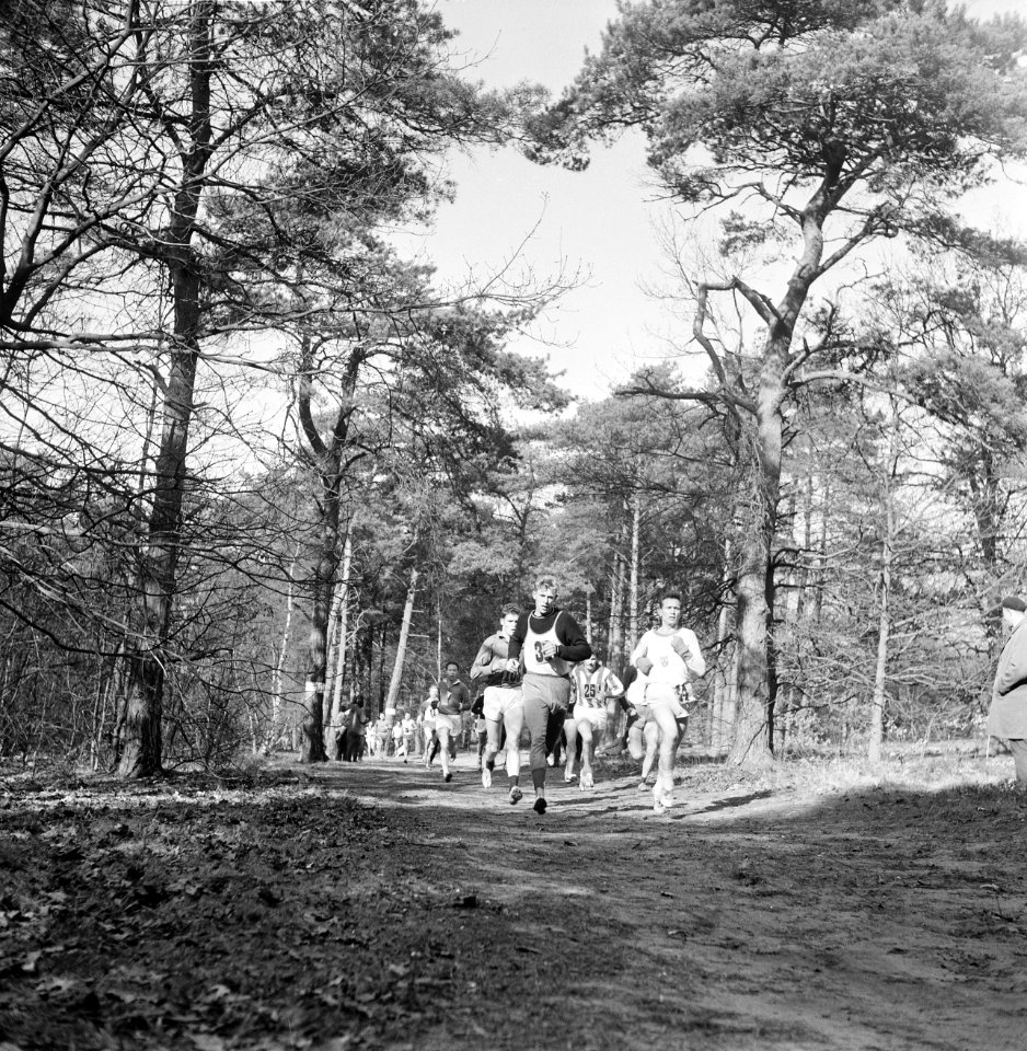 Nationale veldloop te Vught, start heren 10000 meter, Bestanddeelnr 916-1493