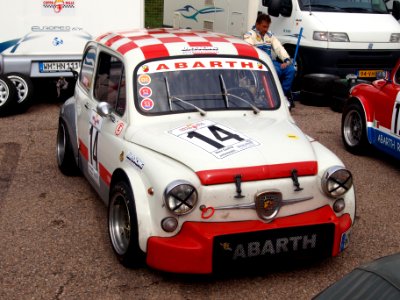 Nationale oldtimerdag Zandvoort 2010, Abarth Fiat, pic2
