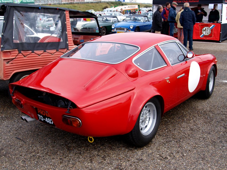 Nationale oldtimerdag Zandvoort 2010, Abarth Simca 2mila pic2