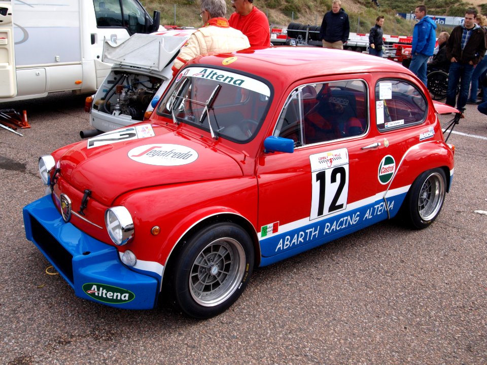 Nationale oldtimerdag Zandvoort 2010, Abarth Fiat, pic4