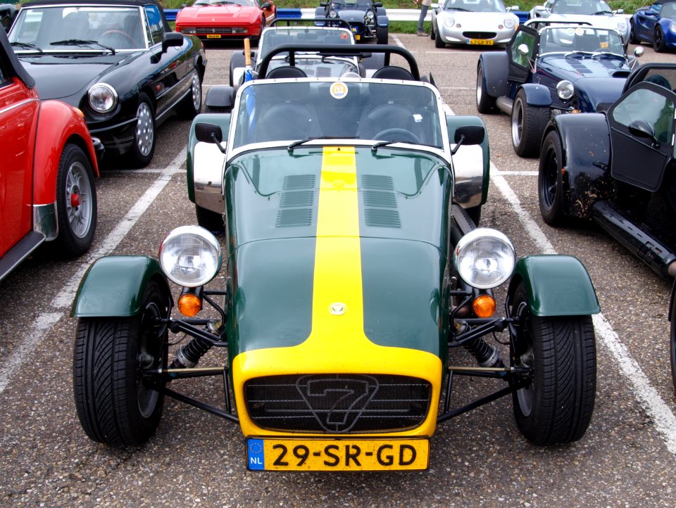 Nationale oldtimerdag Zandvoort 2010, 1988 CATERHAM SUPER SEVEN, 29-SR-GD pic2
