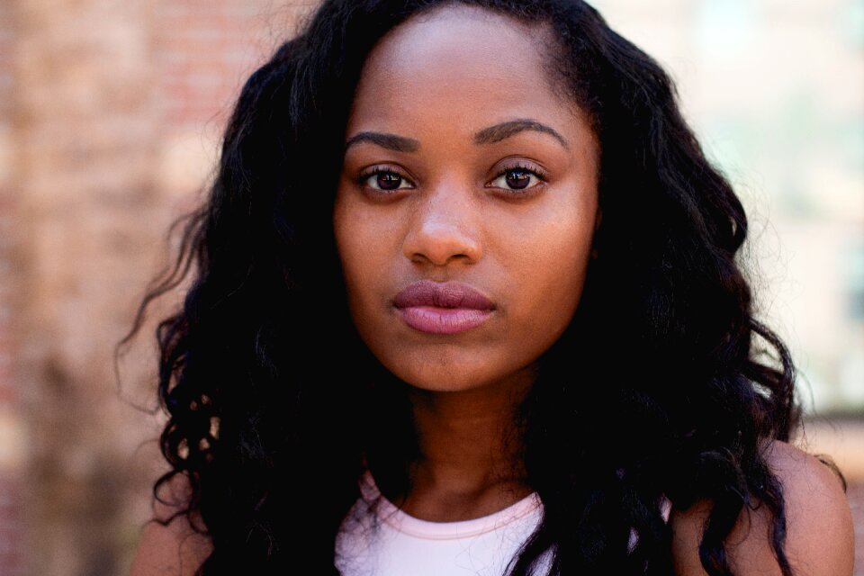 Model person portrait