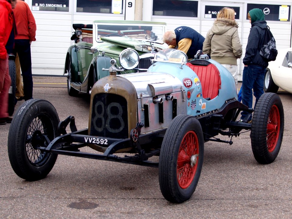 Nationale oldtimerdag Zandvoort 2010, Chevrolet race car pic5