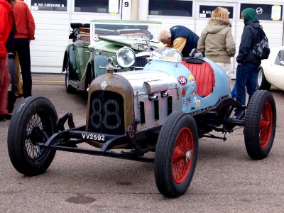 Nationale oldtimerdag Zandvoort 2010, Chevrolet race car pic5