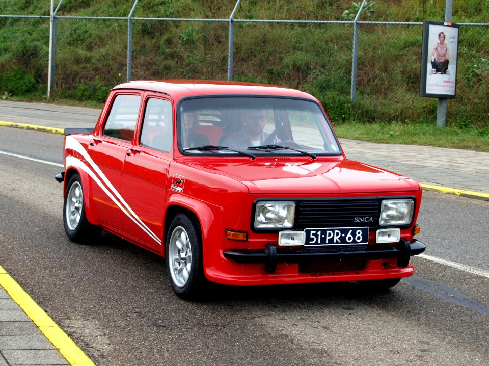 Nationale oldtimerdag Zandvoort 2010, 1977 SIMCA 1000 RALLYE 2, 51-PR-69