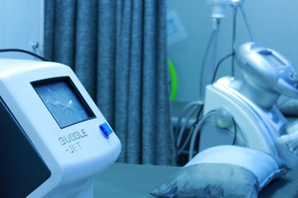 Hospital needle laser