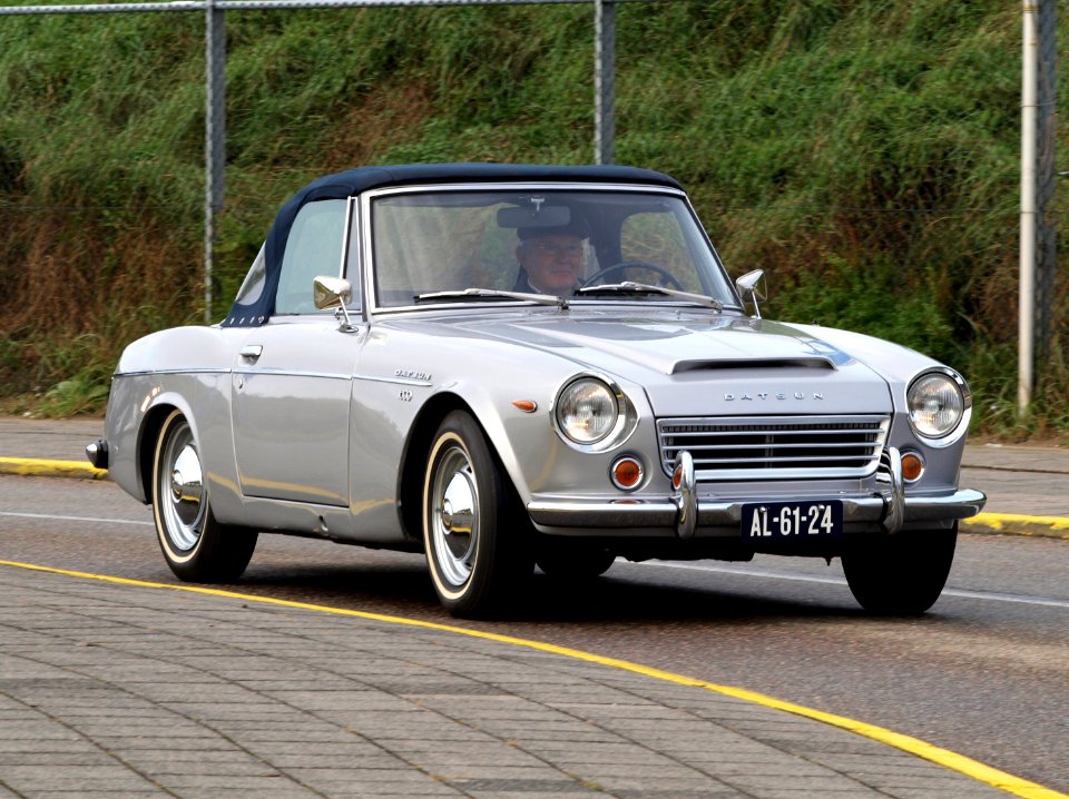 Nationale oldtimerdag Zandvoort 2010, 1969 DATSUN 1600 FAIRLADY, AL-61-24