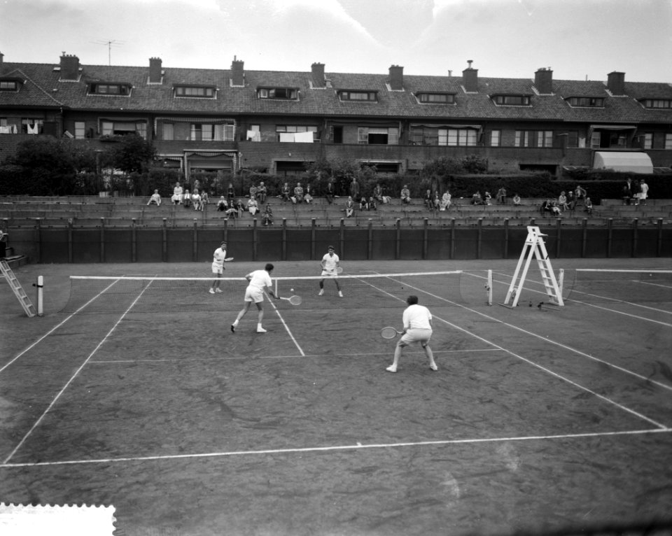 Nationale tenniskampioenschappen op de METS-baan te Scheveningen, Bestanddeelnr 911-5088