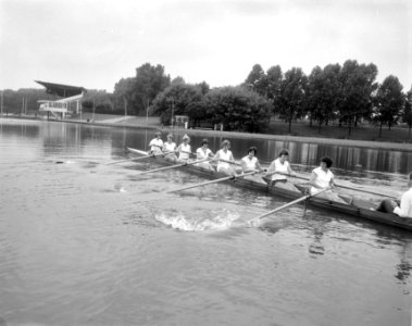 Nationale Roeikampioenschappen op Bosbaan, dames-acht, Bestanddeelnr 919-3773