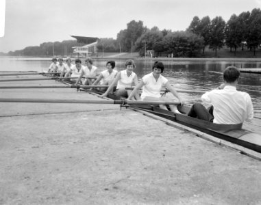 Nationale Roeikampioenschappen op Bosbaan, dames-acht, Bestanddeelnr 919-3772