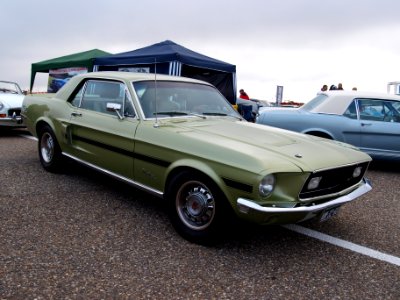 Nationale oldtimerdag Zandvoort 2010, 1968 FORD MUSTANG CALIFORNIA SPECIAL, AM-32-60 pic3