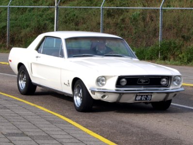 Nationale oldtimerdag Zandvoort 2010, 1968 FORD MUSTANG, AM-82-79 pic1