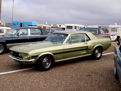 Nationale oldtimerdag Zandvoort 2010, 1968 FORD MUSTANG CALIFORNIA SPECIAL, AM-32-60 pic2