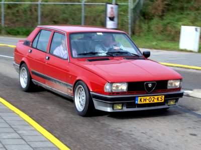 Nationale oldtimerdag Zandvoort 2010, 1983 ALFA ROMEO GIULIETTA 1,6 , KH-02-KS