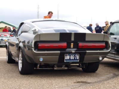 Nationale oldtimerdag Zandvoort 2010, 1967 FORD MUSTANG GT 500E, AM-86-78 pic7