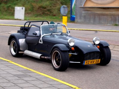 Nationale oldtimerdag Zandvoort 2010, 1992 CATERHAM SUPER SEVEN 1600 GT DD, FZ-HV-38