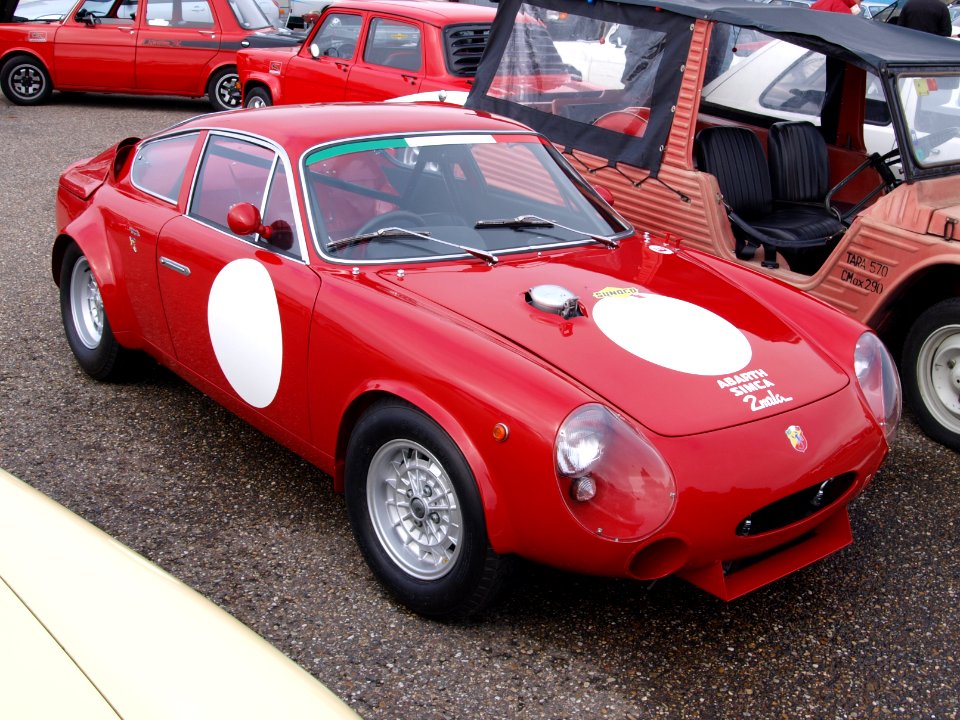 Nationale oldtimerdag Zandvoort 2010, Abarth Simca 2mila pic4