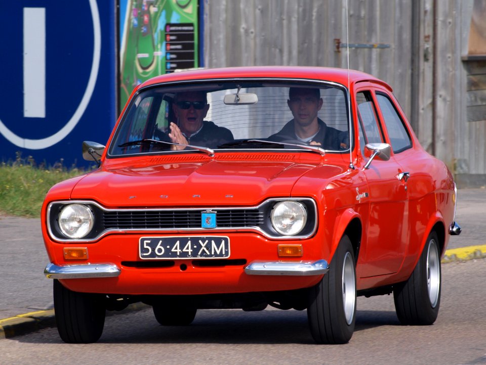 Nationale oldtimerdag Zandvoort 2010, 1973 FORD ESCORT SPORT 1300