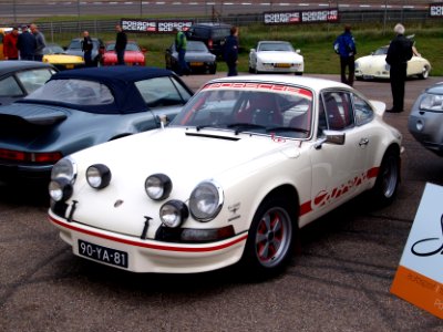 Nationale oldtimerdag Zandvoort 2010, 1973 PORSCHE 911 S, 90-YA-81