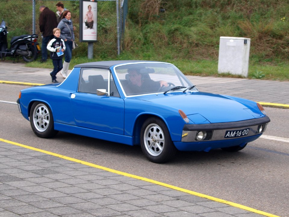 Nationale oldtimerdag Zandvoort 2010, 1972 VW-PORSCHE 914, AM-16-00