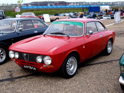 Nationale oldtimerdag Zandvoort 2010, 1973 ALFA ROMEO 2000 COUPE BERLININA, 64-YB-16