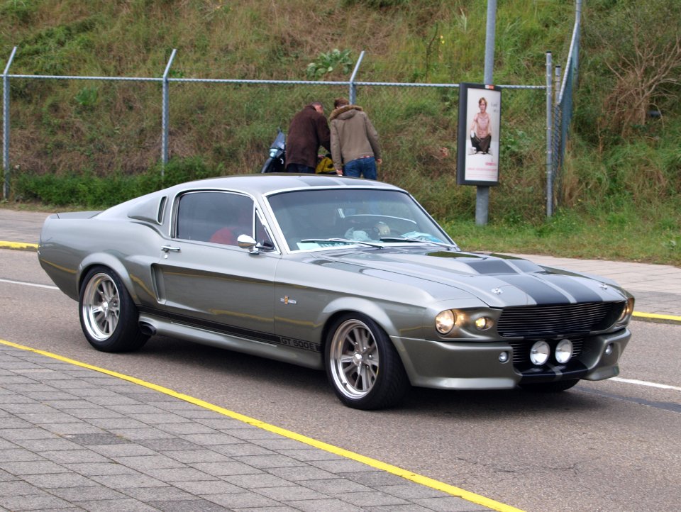 Nationale oldtimerdag Zandvoort 2010, 1967 FORD MUSTANG GT 500E, AM-86-78 pic1