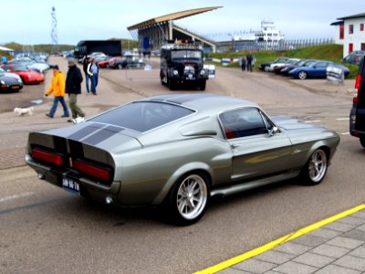 Nationale oldtimerdag Zandvoort 2010, 1967 FORD MUSTANG GT 500E, AM-86-78 pic6