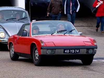 Nationale oldtimerdag Zandvoort 2010, 1974 VW-PORSCHE, 914-1,8 , 48-YB-74