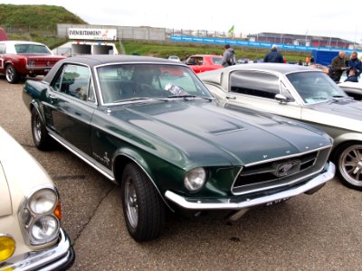 Nationale oldtimerdag Zandvoort 2010, 1966 MUSTANG 2+2 HARDTOP 289, DL-89-23 pic2