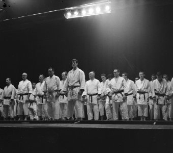 Nationale bondskampioenschappen Judo in Krasnapolski te Amsterdam, midden Anton , Bestanddeelnr 915-9884
