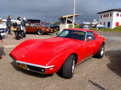 Nationale oldtimerdag Zandvoort 2010, 1968 CHEVROLET CORVETTE, DE-13-87 pic2