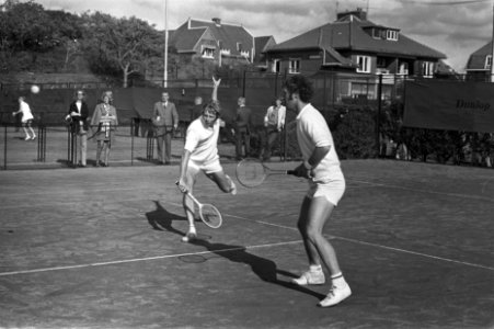Nationale tenniskampioenschappen 1970, Scheveningen Fleury in aktie, Bestanddeelnr 923-7425