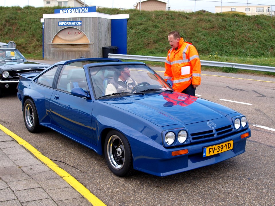 Nationale oldtimerdag Zandvoort 2010, 1980 OPEL MANTA, FV-39-YD