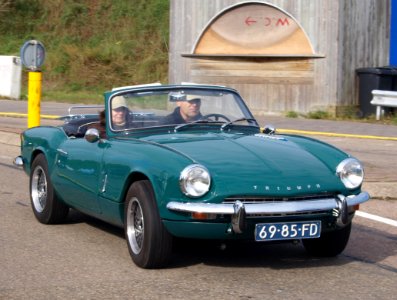 Nationale oldtimerdag Zandvoort 2010, 1968 TRIUMPH SPITFIRE MK III, 69-85-FD
