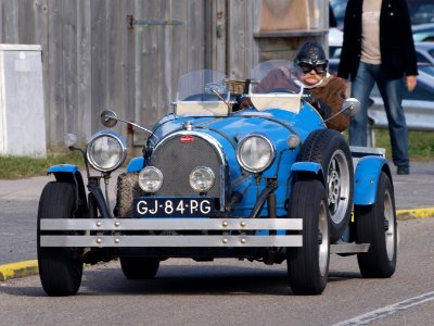 Nationale oldtimerdag Zandvoort 2010, 1972 VOLKSWAGEN REPLICA BUGATTI, GJ-84-PG