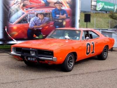 Nationale oldtimerdag Zandvoort 2010, 1969 DODGE CHARGER, AM-20-10