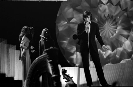Nationale finale Eurovisie Songfestival in Nederlands Congresgebouw in Den Haag., Bestanddeelnr 923-2486