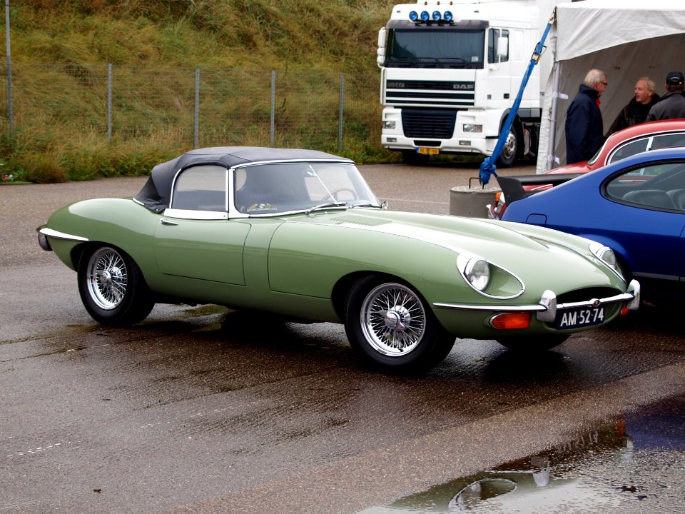 Nationale oldtimerdag Zandvoort 2010, 1969 JAGUAR E-TYPE AM-52-74